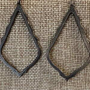 Kendra Scott Sophee Drop Earrings in Gunmetal